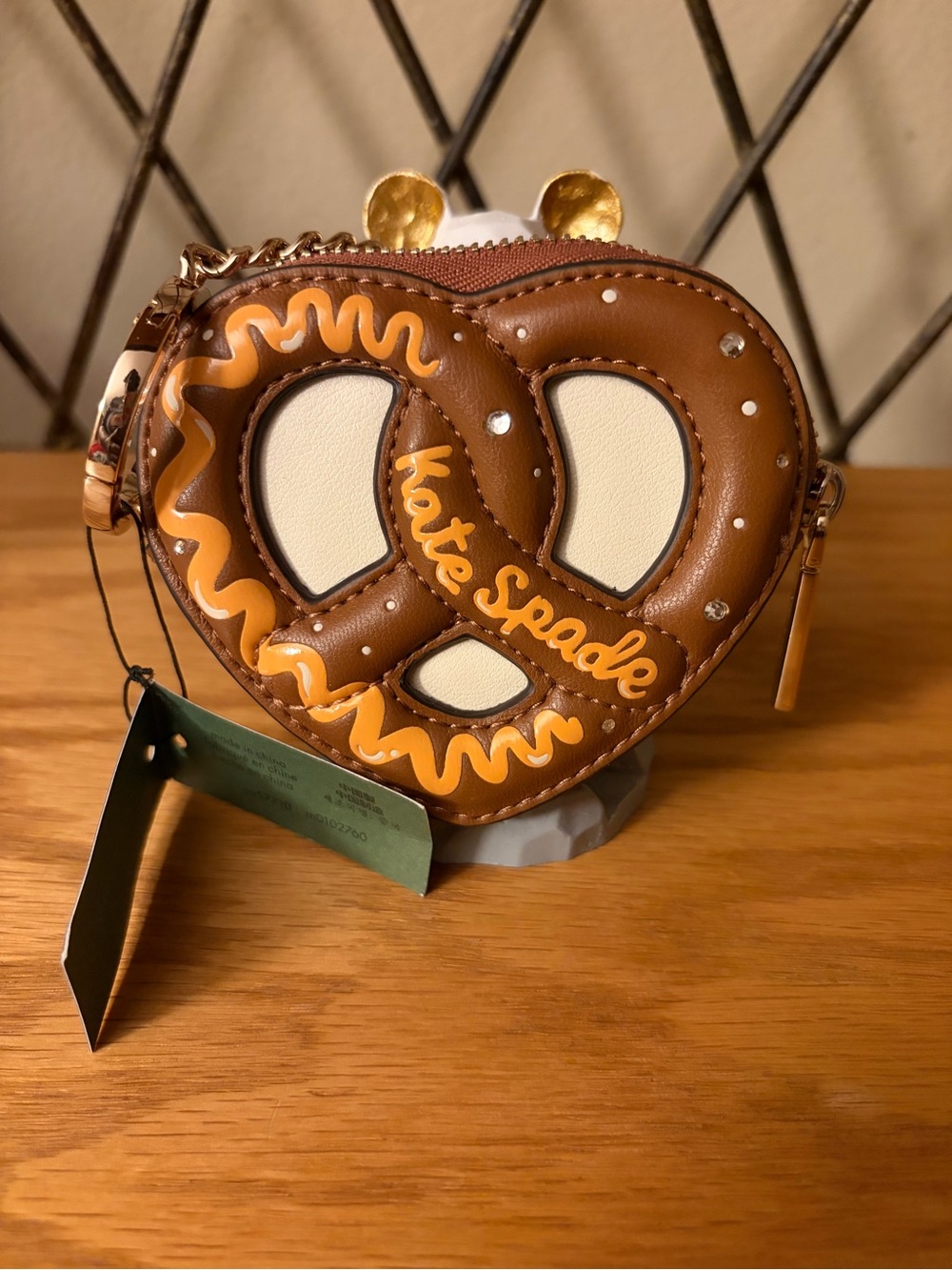 Kate Spade NYC 3D Pretzel Coin Purse